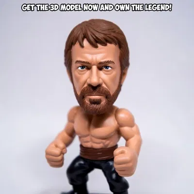 Mô hình Bobblehead Chuck Norris - Bản tri ân huyền thoại
