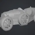 Mô hình in 3D Bugatti T35B: Tái hiện vẻ đẹp huyền thoại xe đua cổ - Thumbnail 1