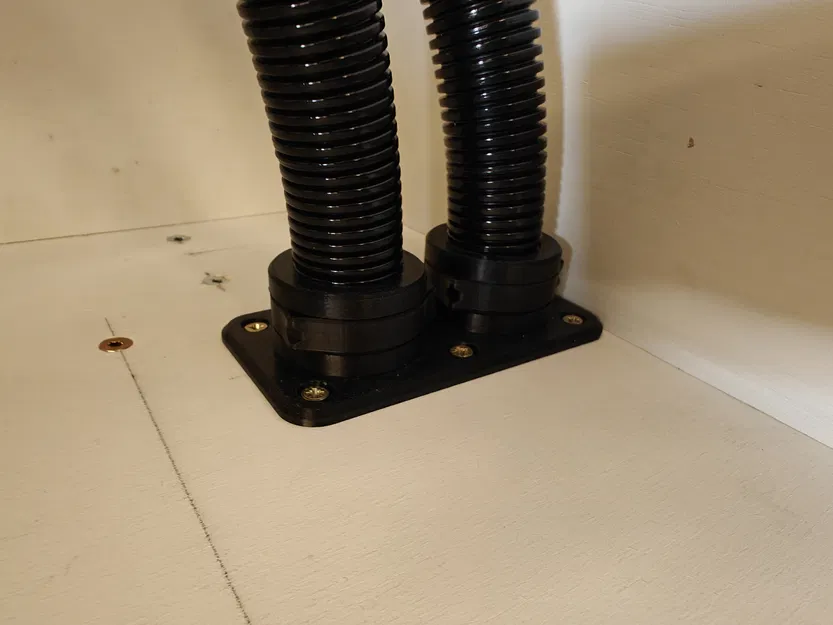 Đế gắn luồn ống ruột gà phi 29mm - Image 1