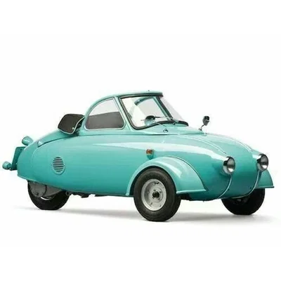 Mô hình 3D xe cổ 1957 Mack Moto - Thiết kế hoài cổ độc đáo