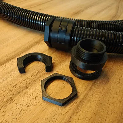 Đầu nối dây cáp M32 - Ống ruột gà 29mm