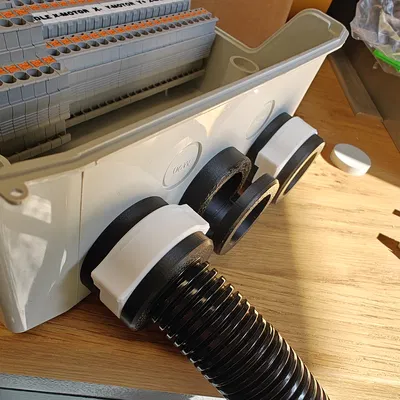 Đầu nối dây cáp M32 - Ống ruột gà 29mm