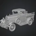 Mô hình Ford Pickup 1931: Kiệt tác xe bán tải cổ điển cho in 3D - Thumbnail 1