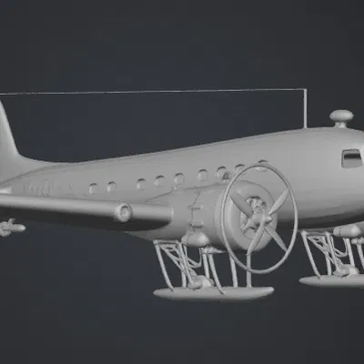 Mô hình Li-2 V-T (Hàng không vùng cực)