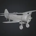Mô hình in 3D máy bay tiêm kích Liên Xô Polikarpov I-153 (1939) - Thumbnail 1