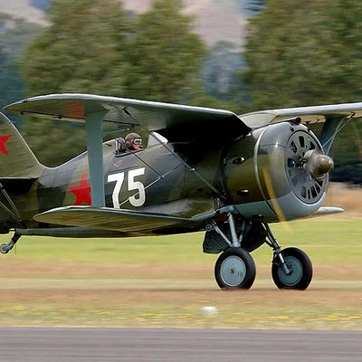 Mô hình in 3D máy bay tiêm kích Liên Xô Polikarpov I-153 (1939)