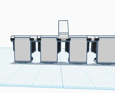 Móc khóa mô hình ghế cáp treo KMG độc đáo cho dân mê 3D - Image 1