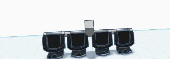 Móc khóa mô hình ghế cáp treo KMG độc đáo cho dân mê 3D - Image 3