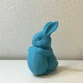 EASTER BUNNY WITH EGG - CHÚ THỎ PHỤC SINH ÔM TRỨNG - Thumbnail 2