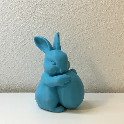 EASTER BUNNY WITH EGG - CHÚ THỎ PHỤC SINH ÔM TRỨNG