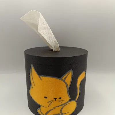 Hộp đựng giấy vệ sinh tối giản (Toilet paper dispenser)