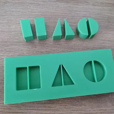 Bộ đồ chơi lắp ghép hình khối 3D cho bé học tập tư duy