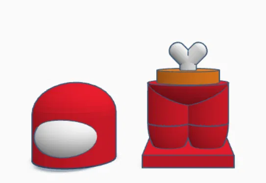 Mô hình Among Us Crew Mate tương tác - Image 2