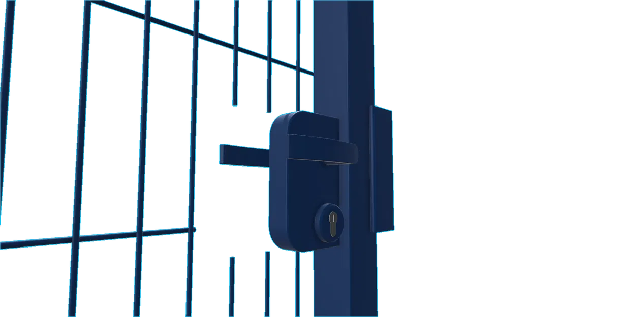 Mô hình cửa cổng sắt 1x2.03m chi tiết dành cho in 3D - Image 3