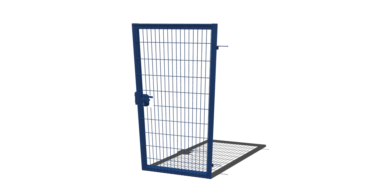 Mô hình cửa cổng sắt 1x2.03m chi tiết dành cho in 3D - Image 5