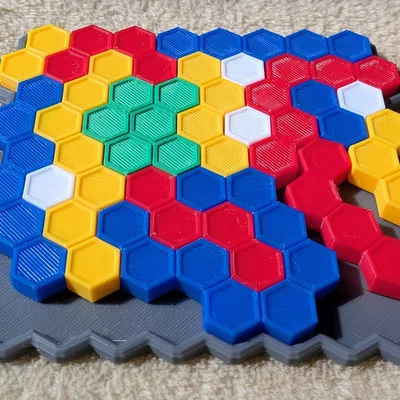 Đế lót thay thế cho trò chơi xếp hình lục giác Hex Puzzle