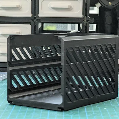 Modshelf: Hệ thống kệ lưu trữ dạng module theo chiều dọc