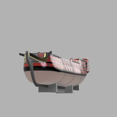 Mô hình tàu chiến hạng nhất của Pháp - L'Orient