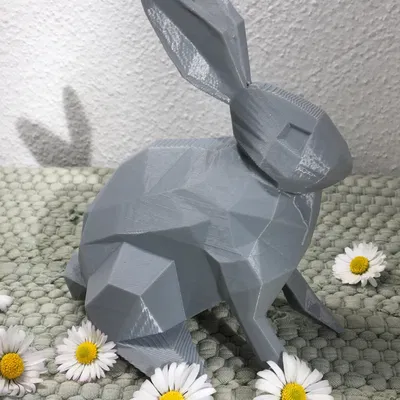 THỎ LOW POLY PHỤC SINH 2026