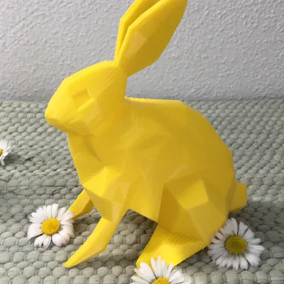 THỎ LOW POLY PHỤC SINH 2026