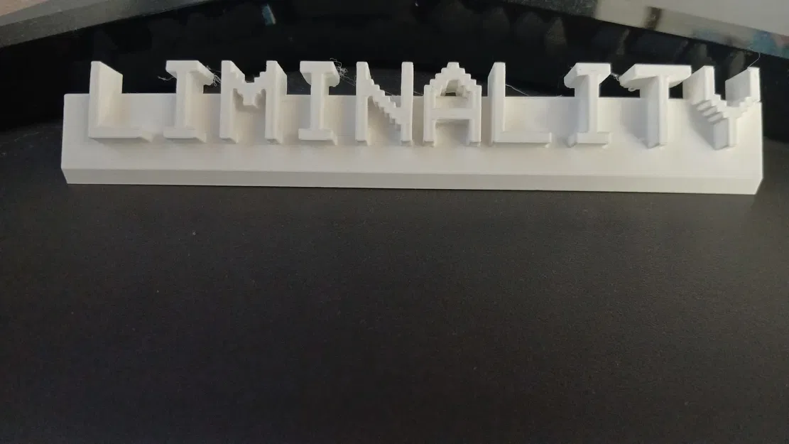 Mô hình logo game LIMINALITY trang trí bàn làm việc ấn tượng - Image 1