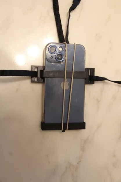 Giá đỡ điện thoại đeo ngực đơn giản và tiện lợi - Image 1