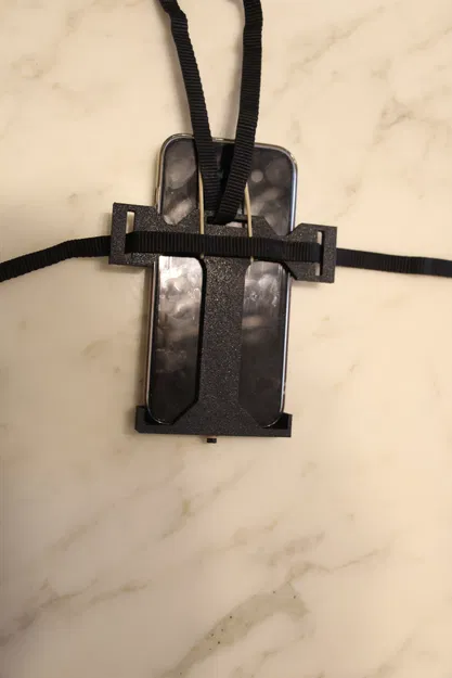 Giá đỡ điện thoại đeo ngực đơn giản và tiện lợi - Image 2