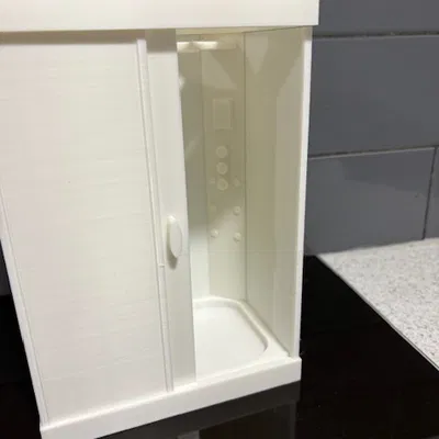 Buồng tắm đứng cho nhà búp bê