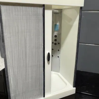 Buồng tắm đứng cho nhà búp bê