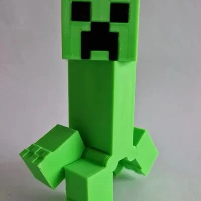 Minecraft Creeper (Mô hình in 3D)