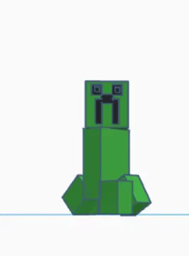 Minecraft Creeper (Mô hình in 3D) - Image 2