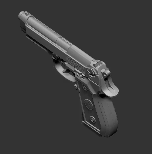 Mô hình súng Beretta 92FS - Image 4