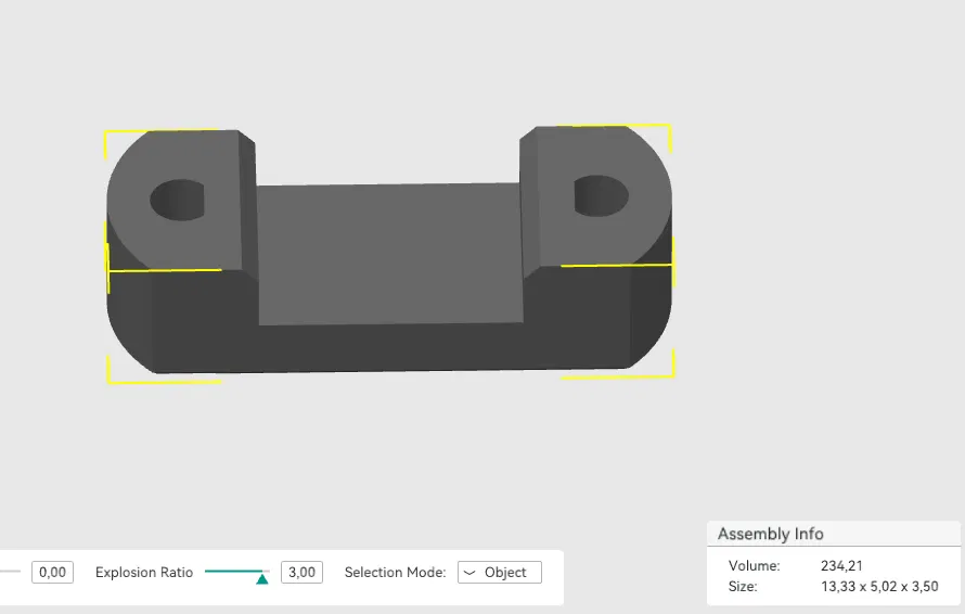 Kẹp giữ dây cáp Ethernet dẹt 2 lỗ đinh siêu chắc chắn - Image 1