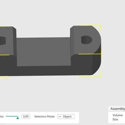 Kẹp giữ dây cáp Ethernet dẹt 2 lỗ đinh siêu chắc chắn