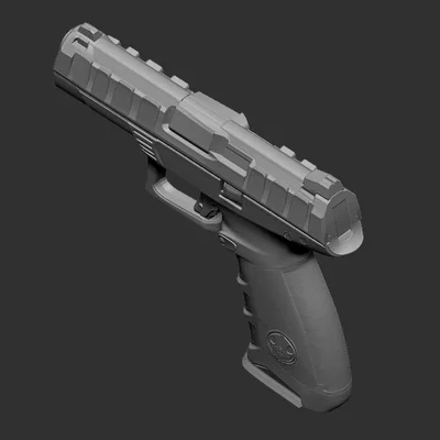 Mô hình súng 3D Beretta APX