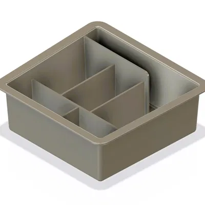 Khay Chia Ngăn Lưu Trữ Cho Tesla Model 3 Tiện Lợi (STL)