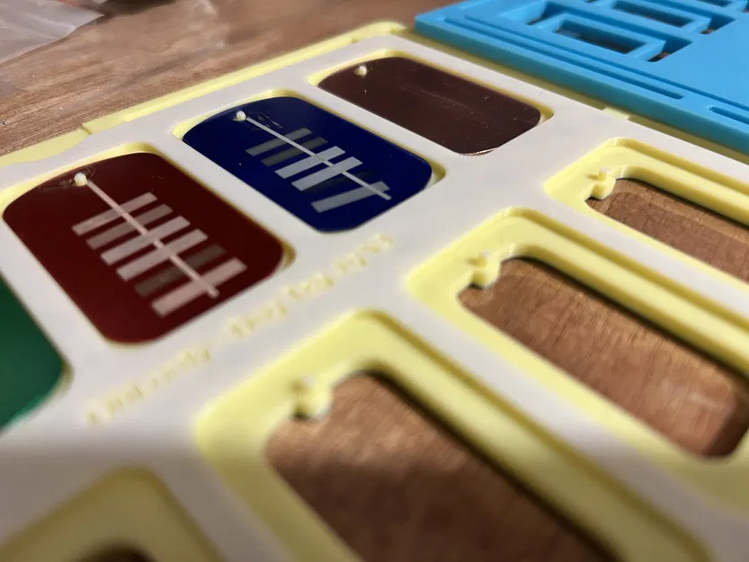 Khuôn cố định thẻ tên (Dog Tag Laser Jig) - Image 2