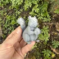 Mô hình Sóc con đội mũ ôm hạt dẻ (Squirrel with a nut and a hat) - Thumbnail 3