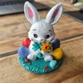 Mô hình chú thỏ Phục sinh xinh xắn in 3D decor trang trí - Thumbnail 1