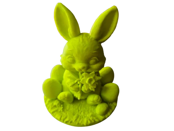 Mô hình chú thỏ Phục sinh xinh xắn in 3D decor trang trí - Image 3
