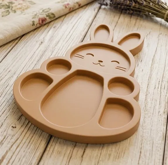 Khay đựng bánh kẹo hình chú thỏ - Phụ kiện trang trí 3D độc đáo - Image 5