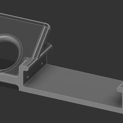 Dẫn hướng sợi nhựa - Kiểu dáng nhỏ gọn 2 chiều