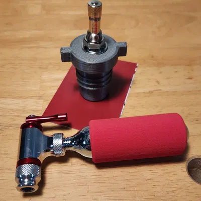 Bộ chuyển đổi nạp CO2 Schrader cho Pinter Brewer (Bản Remix)