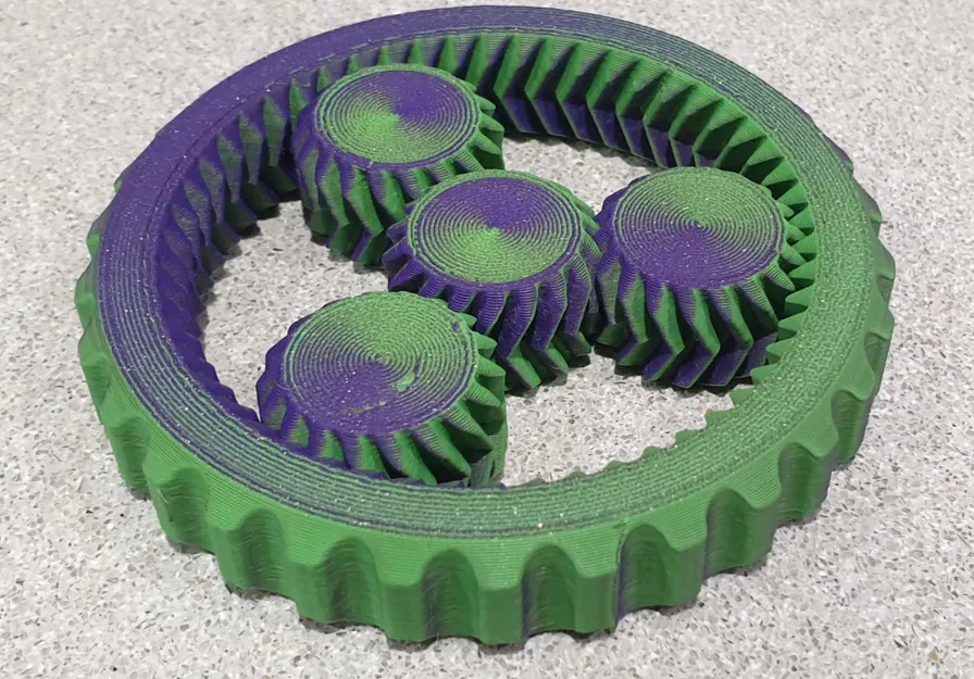 Gear Spinner - Đồ chơi bánh răng xoay 3D độc đáo và vui nhộn - Image 1