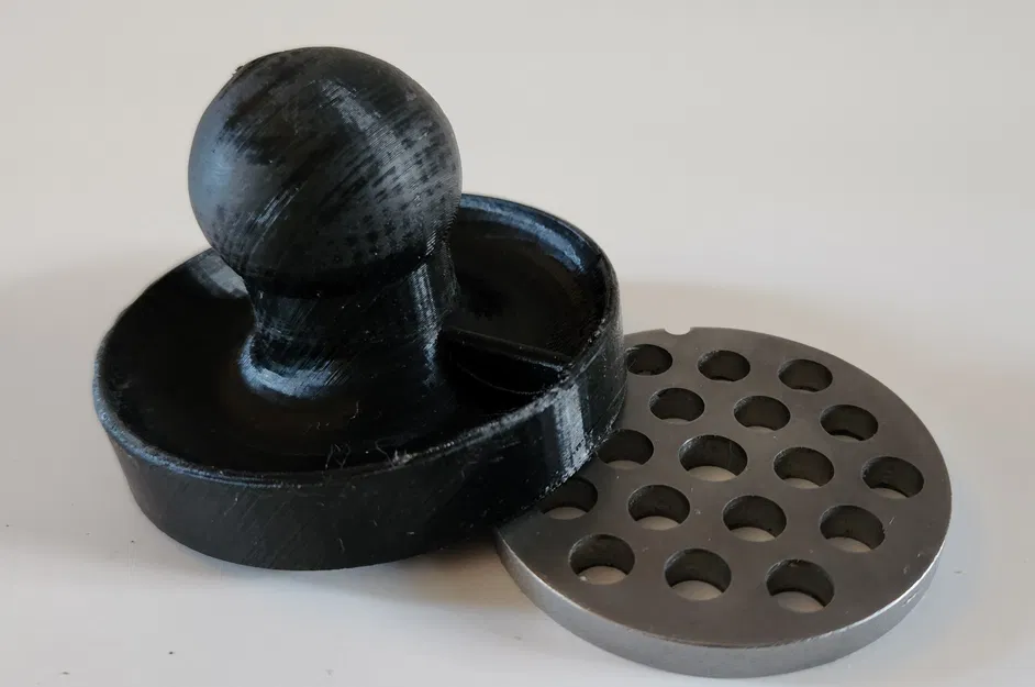 Tay cầm mài mặt sàng và lưỡi dao máy xay thịt cỡ #8 - Image 3