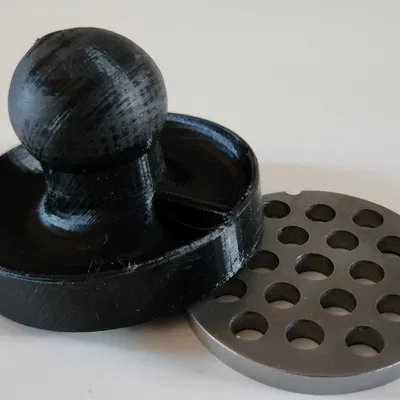 Tay cầm mài mặt sàng và lưỡi dao máy xay thịt cỡ #8