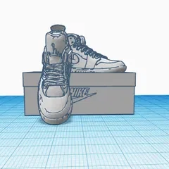 Mô hình hộp giày Nike 3D trang trí bàn làm việc độc đáo