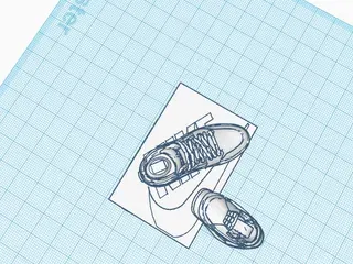 Mô hình hộp giày Nike 3D trang trí bàn làm việc độc đáo - Image 2