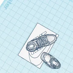 Mô hình hộp giày Nike 3D trang trí bàn làm việc độc đáo