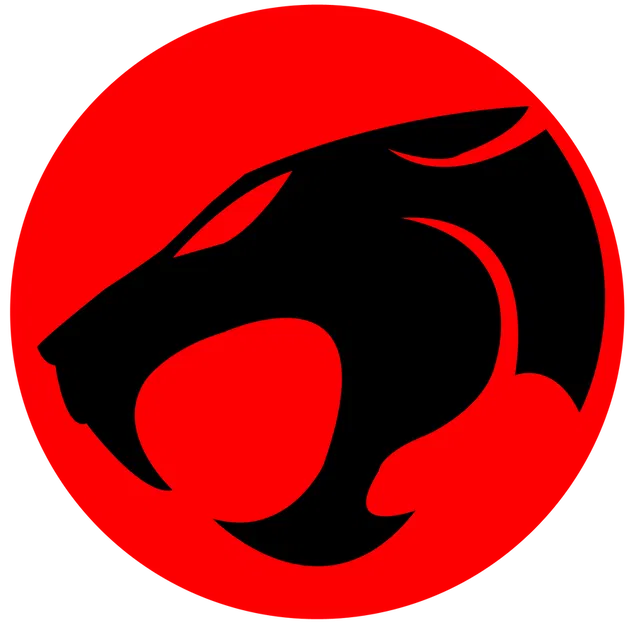 Mô hình 3D Logo Thundercats có nền tròn cực chất cho người hâm mộ - Image 1